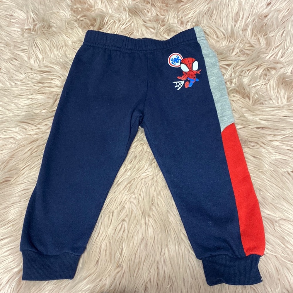 Boys Spiderman Sweat Pants